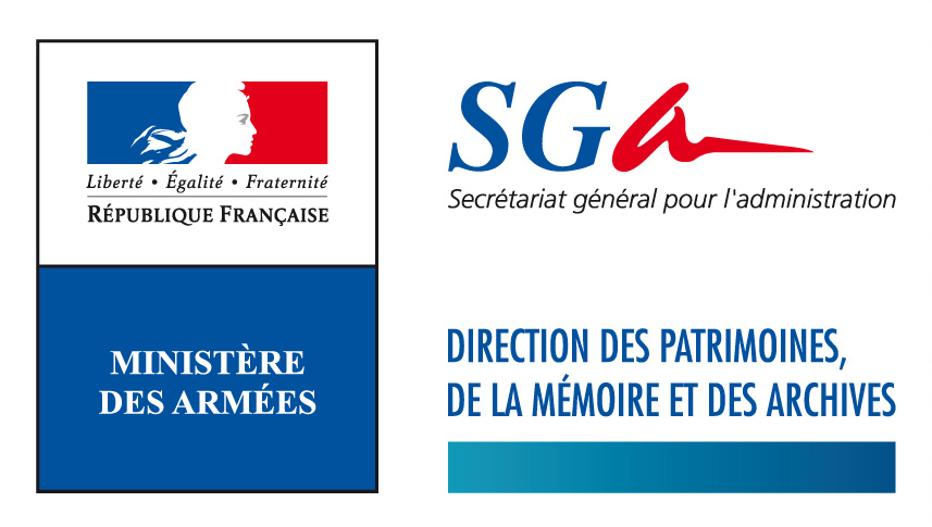 Ce site a été réalisé avec le soutien du ministère des armées - direction des patrimoines, de la mémoire et des archives